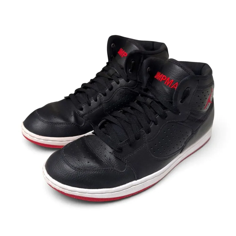 Nike Air Jordan Access Jumpman Black Red White Men's Shoes Size 10.5 AR3762-001